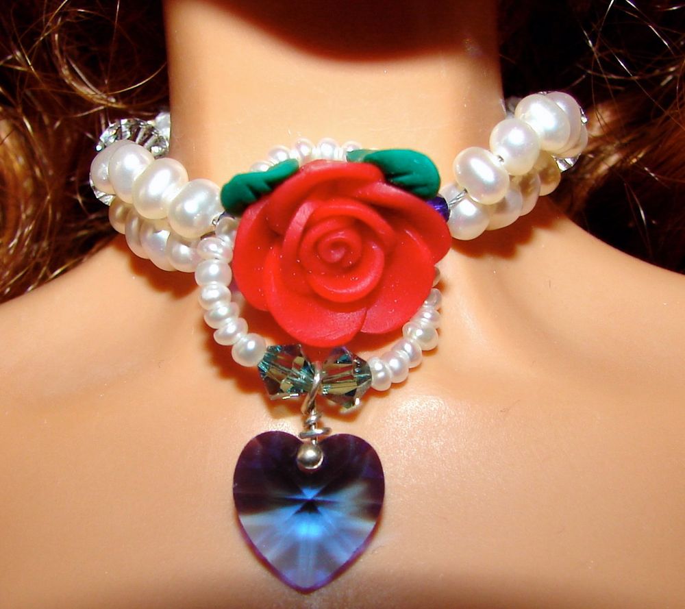 pearl rose heart